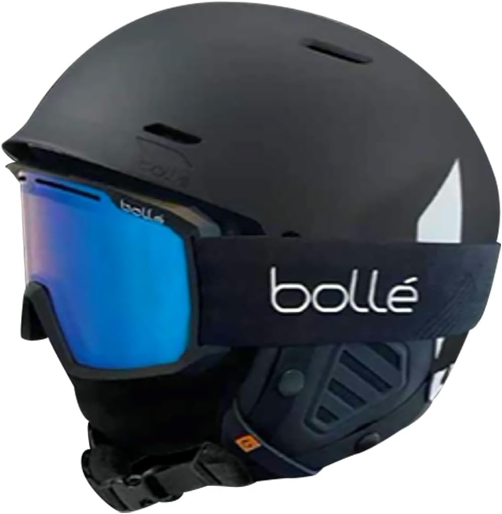 Bollé Mute Skihelm met Maddox Skibril Zwart Maat S