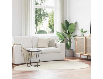 vidaXL Tapijt Crème 160 x 230 cm Polyester