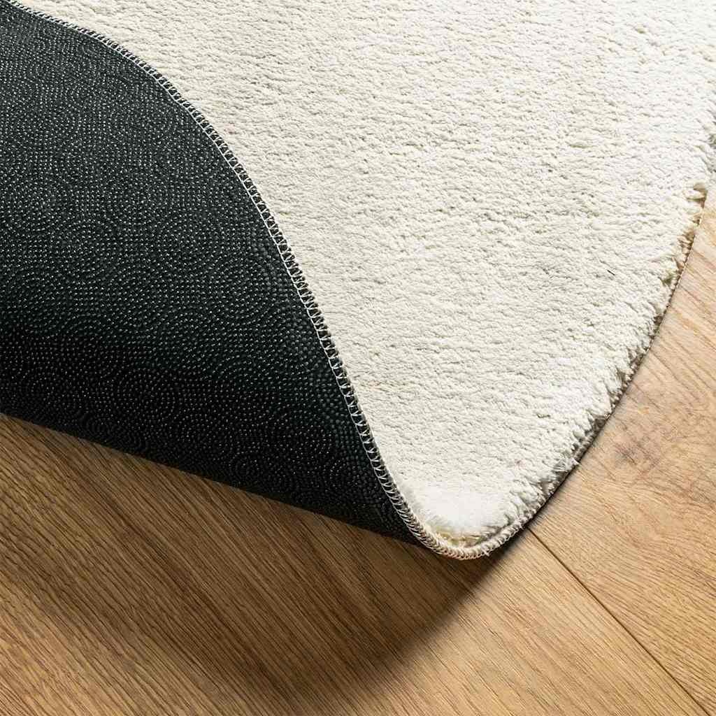 VidaXL Tapijt Crème 160x230 cm Polyester - 61% Korting