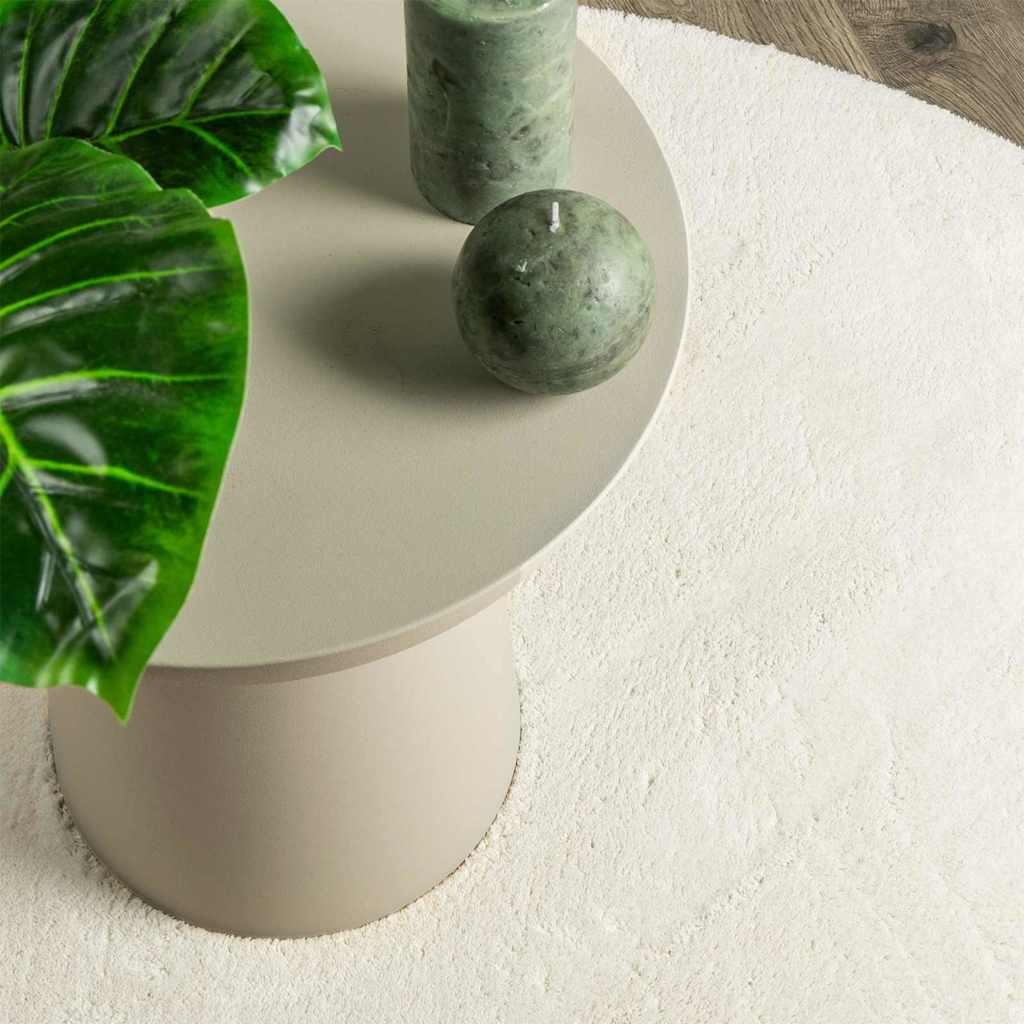 VidaXL Tapijt Crème 160x230 cm Polyester - 61% Korting