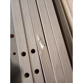 vidaXL Hoofdbordkast 180x18,5x102,5 cm bewerkt hout artisanaal eiken