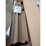 vidaXL Hoofdbordkast 180x18,5x102,5 cm bewerkt hout artisanaal eiken