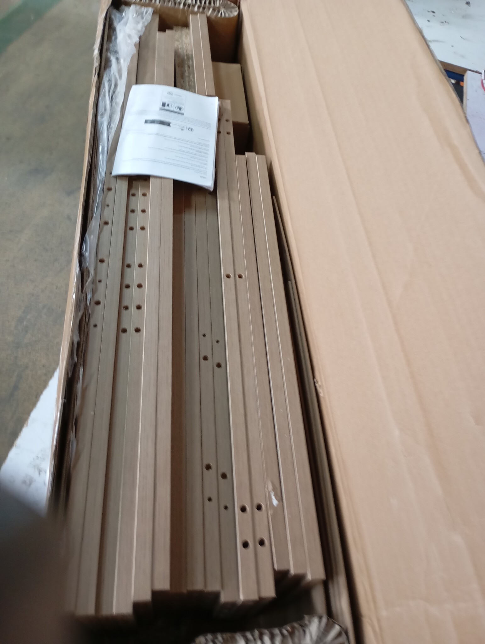 vidaXL Hoofdbordkast 180x18,5x102,5 cm bewerkt hout artisanaal eiken