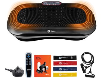 LifePro Waver Trilplaat - Zwart - Fitness Platform voor Full Body Training met Weerstandsbanden