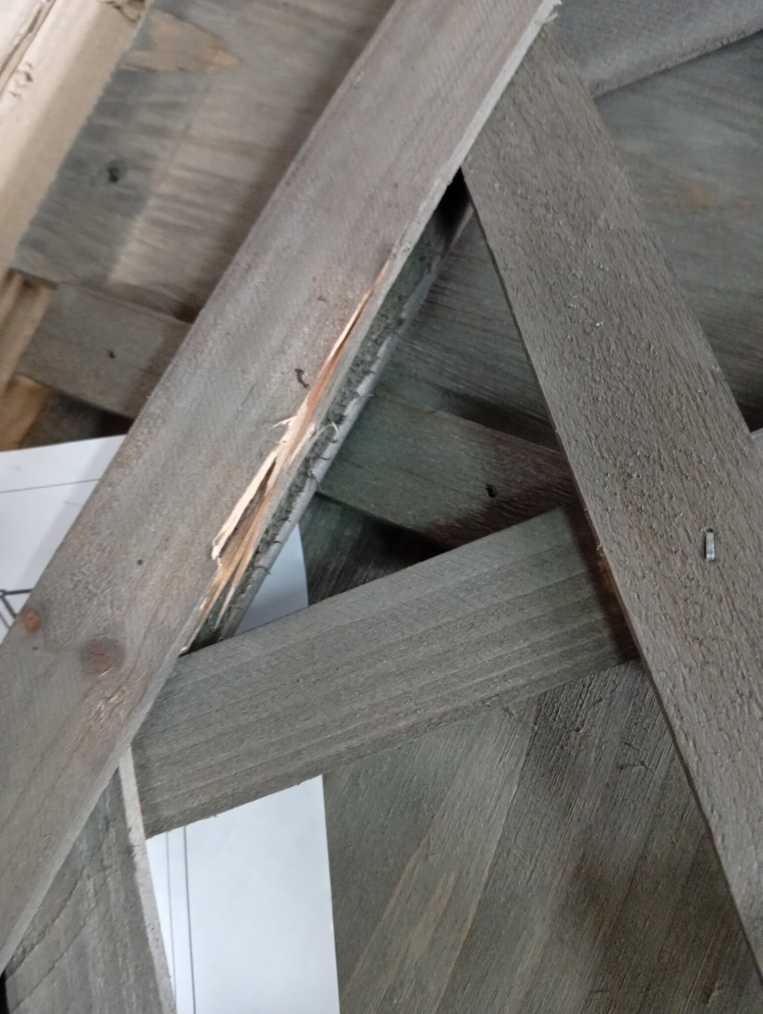 vidaXL Latwerkplantenbak 50x25x90 cm massief vurenhout grijs