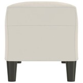 vidaXL Bankje 100x35x41 cm fluweel crèmekleurig