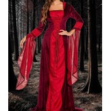 Dames Halloween Jurk met Capuchon | Middeleeuwse Renaissance Stijl | 60% Korting