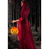 Dames Halloween Jurk met Capuchon | Middeleeuwse Renaissance Stijl | 60% Korting