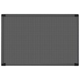 vidaXL Raamhor uitschuifbaar (75-143)x50 cm antracietkleurig