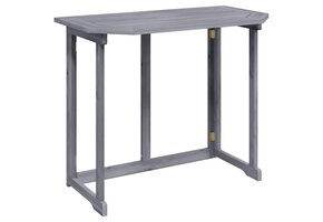 Inklapbare Balkontafel Acaciahout 90x50cm - 47% Korting!