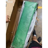 GROENE folietunnel met ramen - 10m2 = 400 * 250 * 200