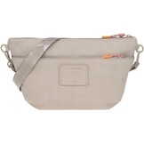 LÄSSIG Baby Stroller Organizer Shoulder Bag Pushchair Bag Including Pushchair Attachment/GRE Buggy Bum Bag Humus
