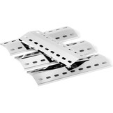 41 x 14cm Flavorizer Bars Brennerabdeckung Heizplatte für Tepro Richfield, Allgrill Modell CBD-410BYB, Napoleons Rogue 2, Mayer Barbecue, Coobinox, Buffalo Grill, Edelstahl Flammenverteiler