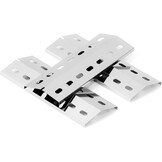 41 x 14cm Flavorizer Bars Brennerabdeckung Heizplatte für Tepro Richfield, Allgrill Modell CBD-410BYB, Napoleons Rogue 2, Mayer Barbecue, Coobinox, Buffalo Grill, Edelstahl Flammenverteiler