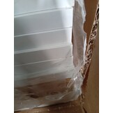 vidaXL Boekenkast 80x24x176 cm bewerkt hout wit