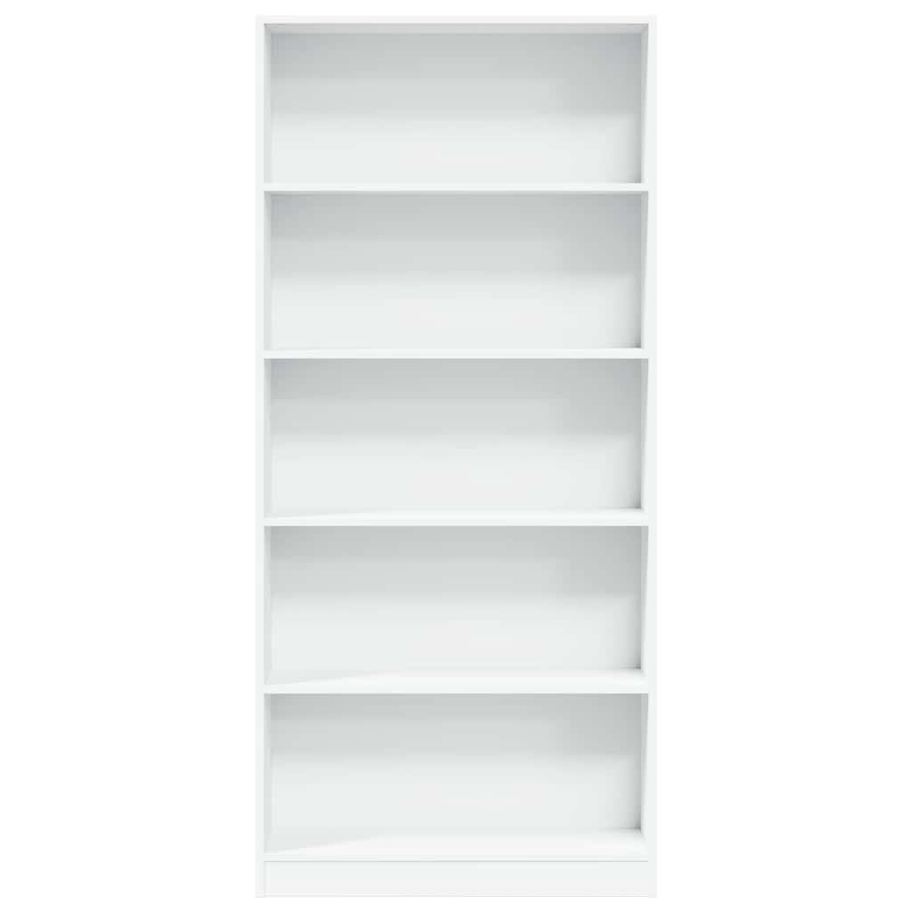 vidaXL Boekenkast 80x24x176 cm bewerkt hout wit