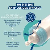 Dodie Anti-koliek Babyflessen 330ml, 6m+, Pastelroze (3 stuks) - 57% Korting