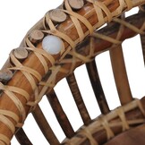 vidaXL Salontafels 2 st natuurlijk rattan