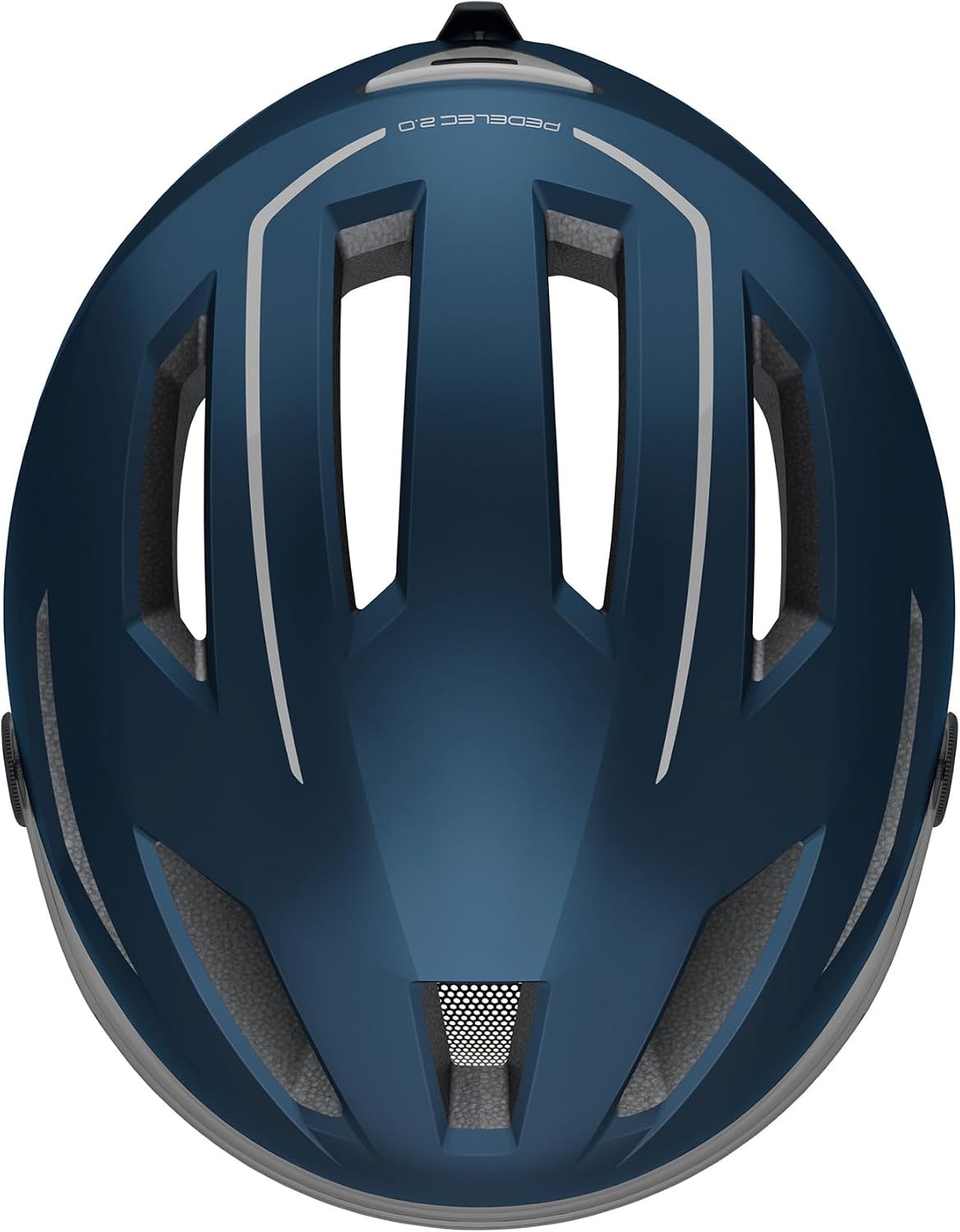 ABUS Pedelec 2.0 ACE Stadshelm - Hoogwaardige E-Bike helm met Achterlicht en Vizier voor Stadsverkeer - Voor Dames en Heren - Blauw, Maat L