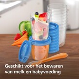 Babyvoeding Bewaarbekers 20 Stuks (10x180ml, 10x240ml) - 58% Korting