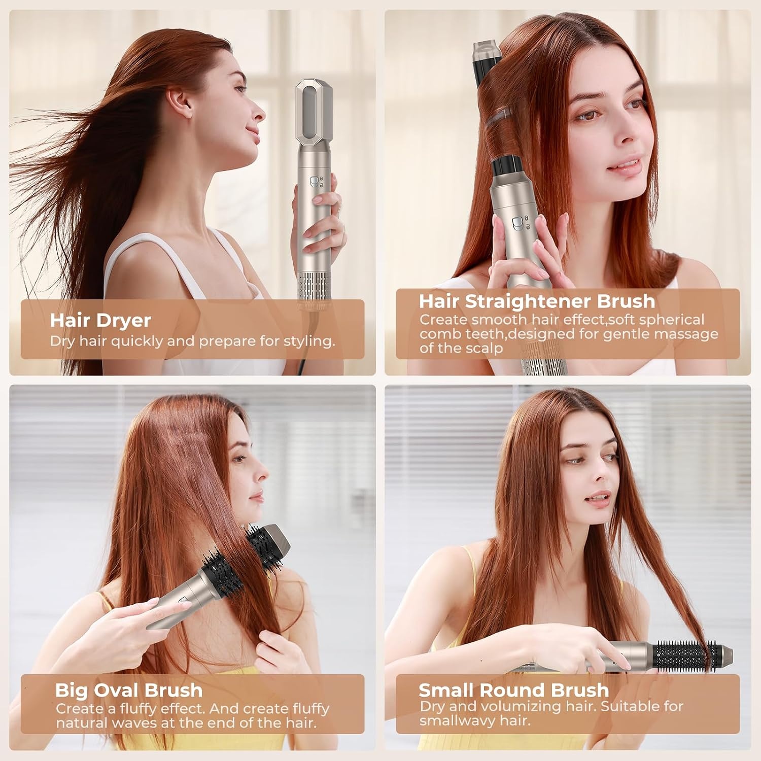 Airstyler 6-in-1 Warme Luchtborstel | 59% Korting