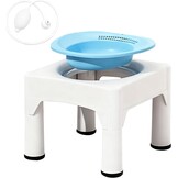 Draagbaar Zitbad met Kruk & Spoelfunctie - 60% Korting!
