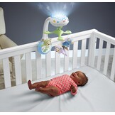 Fisher-Price Vlinderdromen 3-in-1 Projectormobiel - 3-in-1 Mobiel met Sterrenlichtshow - Rustgevende Geluiden en Slaapliedjes - Cadeau vanaf Geboorte
