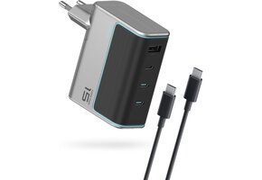 140W GaN PD3.1 Snellader: 4-poorts USB-C/A voor Laptops & Mobiels - 48% Korting!