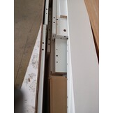 Hoofdeinde met LED 120 cm Betongrijs - 77% Korting