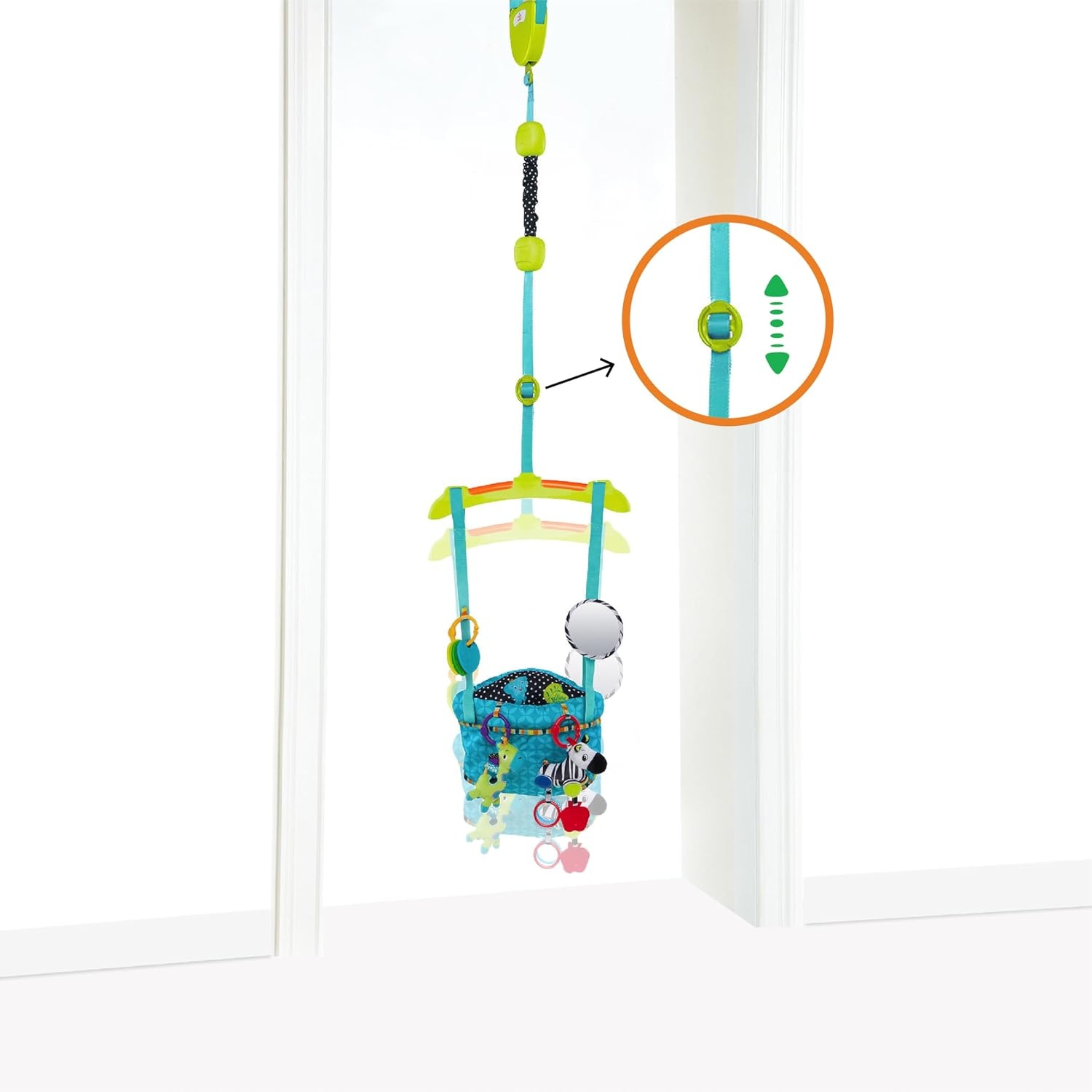Deurspringer Deluxe Baby - 6M+, 12kg, 34% Korting