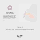 BIBS Fopspeen Maat 1 | 0-6 mnd | Sage Glow Mix | 4 stuks | -33%