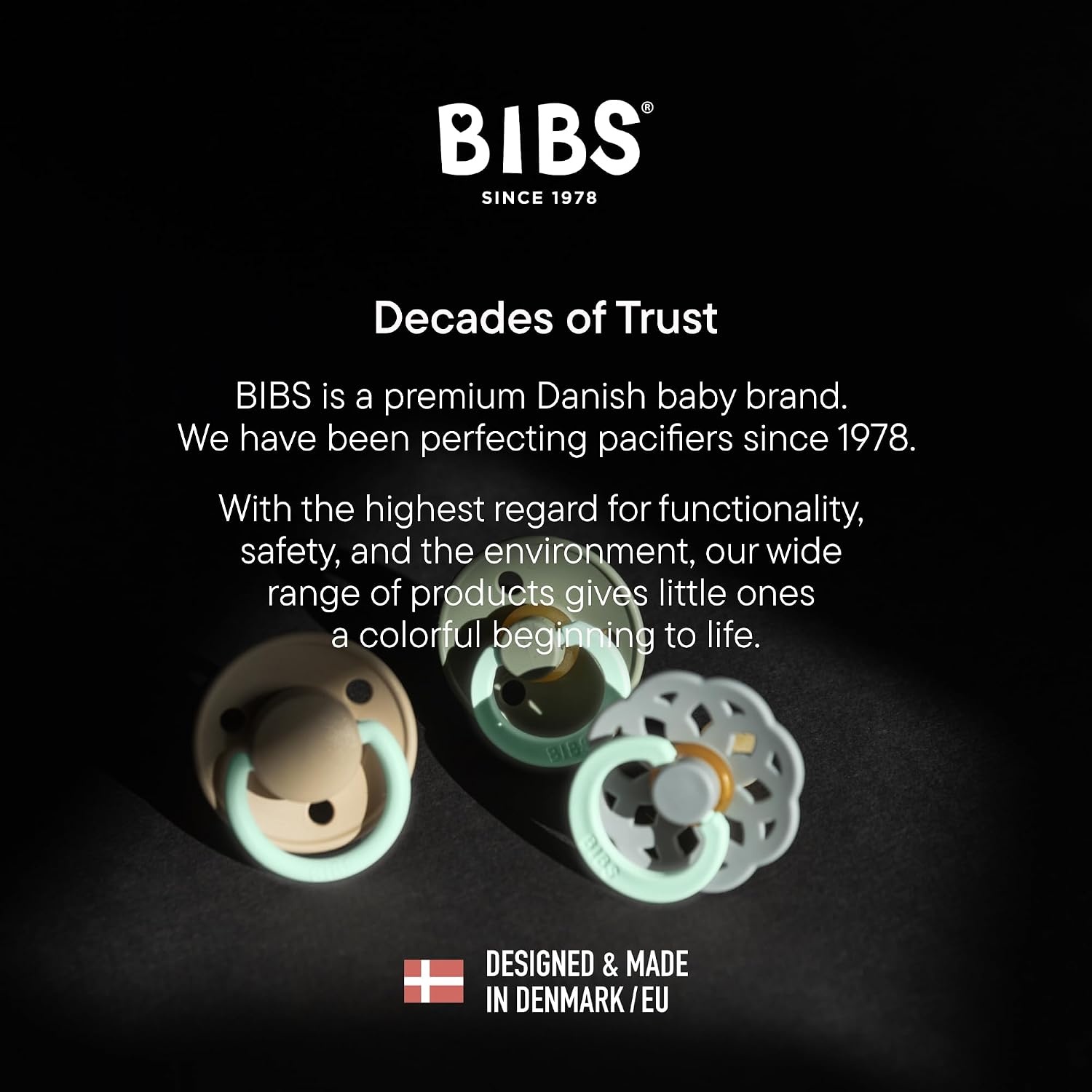 BIBS Fopspeen Maat 1 | 0-6 mnd | Sage Glow Mix | 4 stuks | -33%