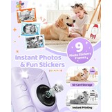 Kinder Instant Camera met 3" HD Scherm & 32GB - 29% Korting