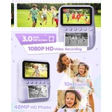 Kinder Instant Camera met 3" HD Scherm & 32GB - 29% Korting