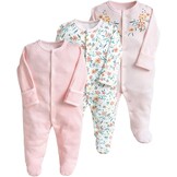 Baby Slaappak 3-delig Katoen Uniseks 3-6M Grijs - 59% Korting!
