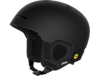 POC Fornix MIPS Ski- en Snowboardhelm - Uranium Black Matt (35% korting)