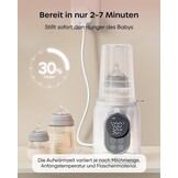 Elektrische Flessenwarmer 10-in-1 - Snel & Veilig Voeden met 59% Korting