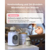 Elektrische Flessenwarmer 10-in-1 - Snel & Veilig Voeden met 59% Korting