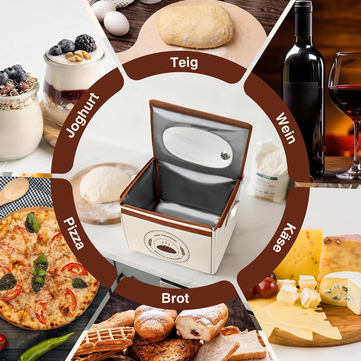 Brood Fermentatiebox 42L met Thermostaat & Timer | 34% Korting