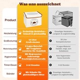 Brood Fermentatiebox 42L met Thermostaat & Timer | 34% Korting