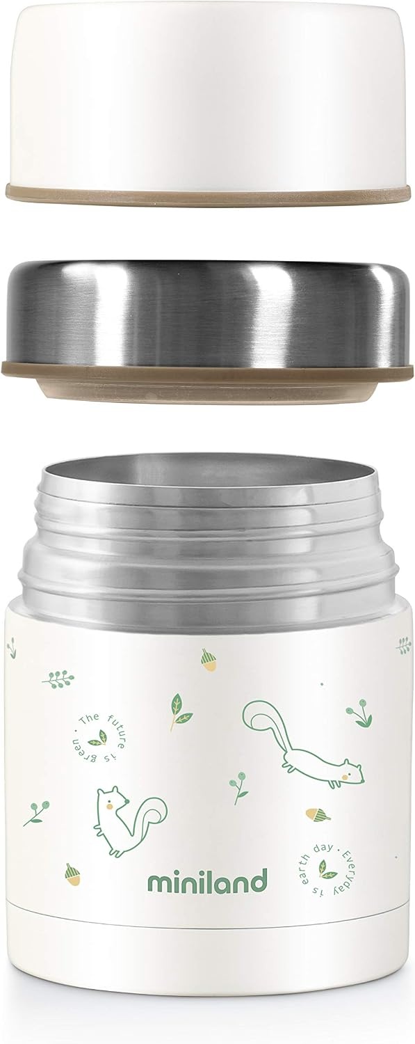 Thermosfles Voeding 600ml Groen - 12+ Uur Warm/Koud - 58% Korting