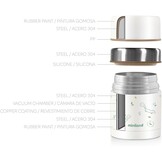 Thermosfles Voeding 600ml Groen - 12+ Uur Warm/Koud - 58% Korting