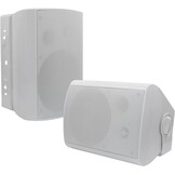 Waterdichte Buitenluidsprekers (2x 6.5" 200W) - Wit - Nu 29% Korting!