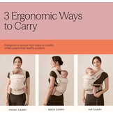 Ergobaby Draagzak Parel Grijs - Vanaf Geboorte tot Peuter (3.2-20.4 kg) - 35% Korting!