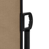 Uittrekbaar Windscherm 140x500 cm Taupe - 34% Korting!