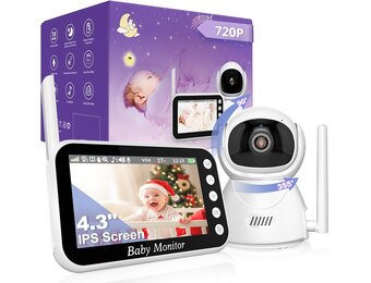 Babyfoon met Camera 7,1cm LCD 34% Korting