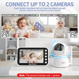 Babyfoon met Camera 7,1cm LCD 34% Korting