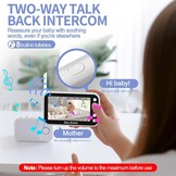 Babyfoon met Camera 7,1cm LCD 34% Korting