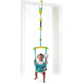 Bright Starts, Door Jumper - Bouncer 'n Spring Deluxe with Padded Seat, Door Clamp, Adjustable Strap, 4 Take-Along Toys, Ages 6 Months +