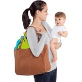 Bright Starts, Door Jumper - Bouncer 'n Spring Deluxe with Padded Seat, Door Clamp, Adjustable Strap, 4 Take-Along Toys, Ages 6 Months +